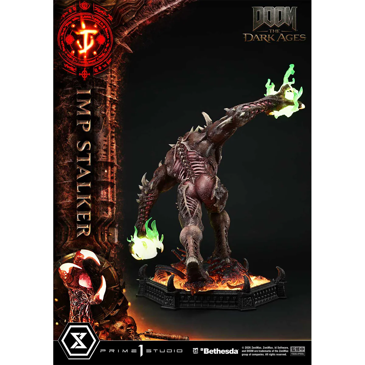 Ultimate Premium Masterline Doom: The Dark Ages Imp Stalker (Bonus Version) (UPMDOOM-02S) Pre-Order Downpayment - Image 20