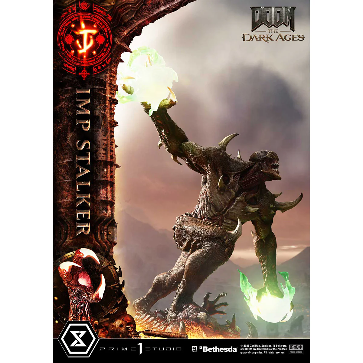Ultimate Premium Masterline Doom: The Dark Ages Imp Stalker (Bonus Version) (UPMDOOM-02S) Pre-Order Downpayment - Image 23