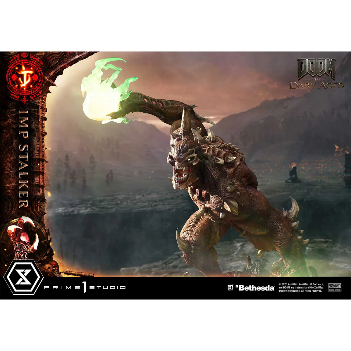 Ultimate Premium Masterline Doom: The Dark Ages Imp Stalker (Bonus Version) (UPMDOOM-02S) Pre-Order Downpayment - Image 29