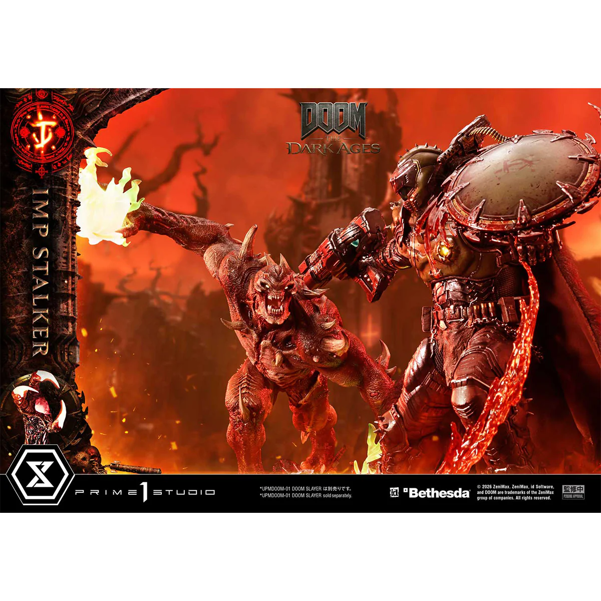 Ultimate Premium Masterline Doom: The Dark Ages Imp Stalker (Bonus Version) (UPMDOOM-02S) Pre-Order Downpayment - Image 43