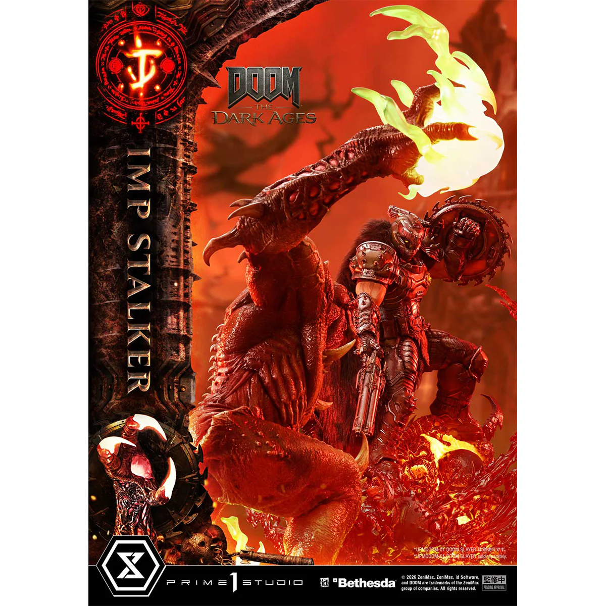 Ultimate Premium Masterline Doom: The Dark Ages Imp Stalker (Bonus Version) (UPMDOOM-02S) Pre-Order Downpayment - Image 45