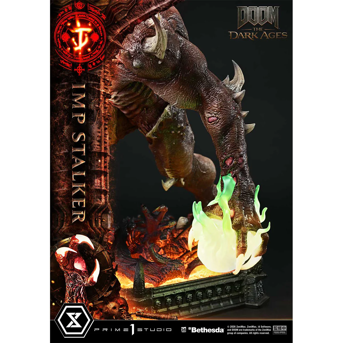 Ultimate Premium Masterline Doom: The Dark Ages Imp Stalker (Bonus Version) (UPMDOOM-02S) Pre-Order Downpayment - Image 47
