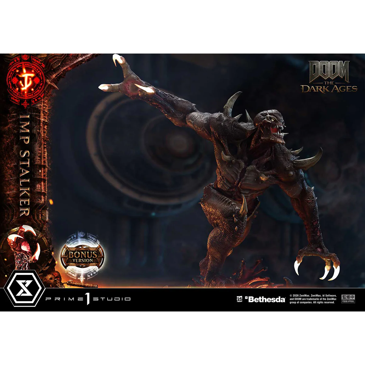 Ultimate Premium Masterline Doom: The Dark Ages Imp Stalker (Bonus Version) (UPMDOOM-02S) Pre-Order Downpayment - Image 5