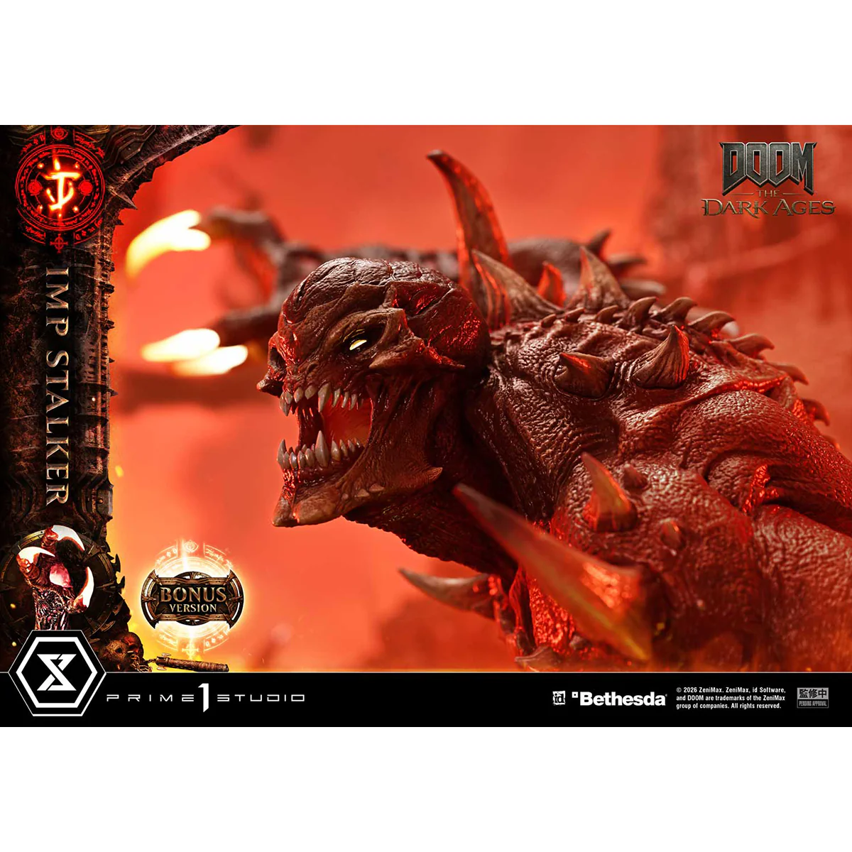 Ultimate Premium Masterline Doom: The Dark Ages Imp Stalker (Bonus Version) (UPMDOOM-02S) Pre-Order Downpayment - Image 6