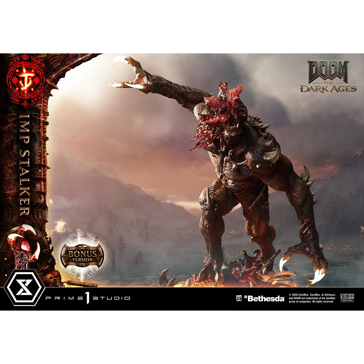 Ultimate Premium Masterline Doom: The Dark Ages Imp Stalker (Bonus Version) (UPMDOOM-02S) Pre-Order Downpayment - Image 7