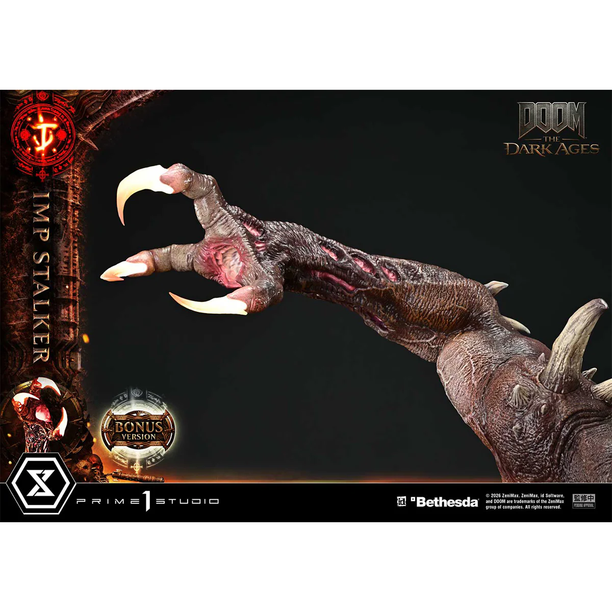 Ultimate Premium Masterline Doom: The Dark Ages Imp Stalker (Bonus Version) (UPMDOOM-02S) Pre-Order Downpayment - Image 8