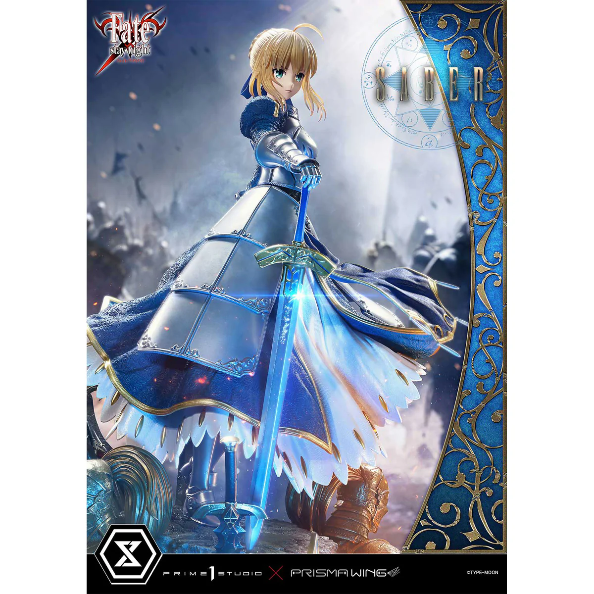 Ultimate Premium Masterline Fate/stay Night Saber Statue (Regular Version) Pre-Order Downpayment - Image 8