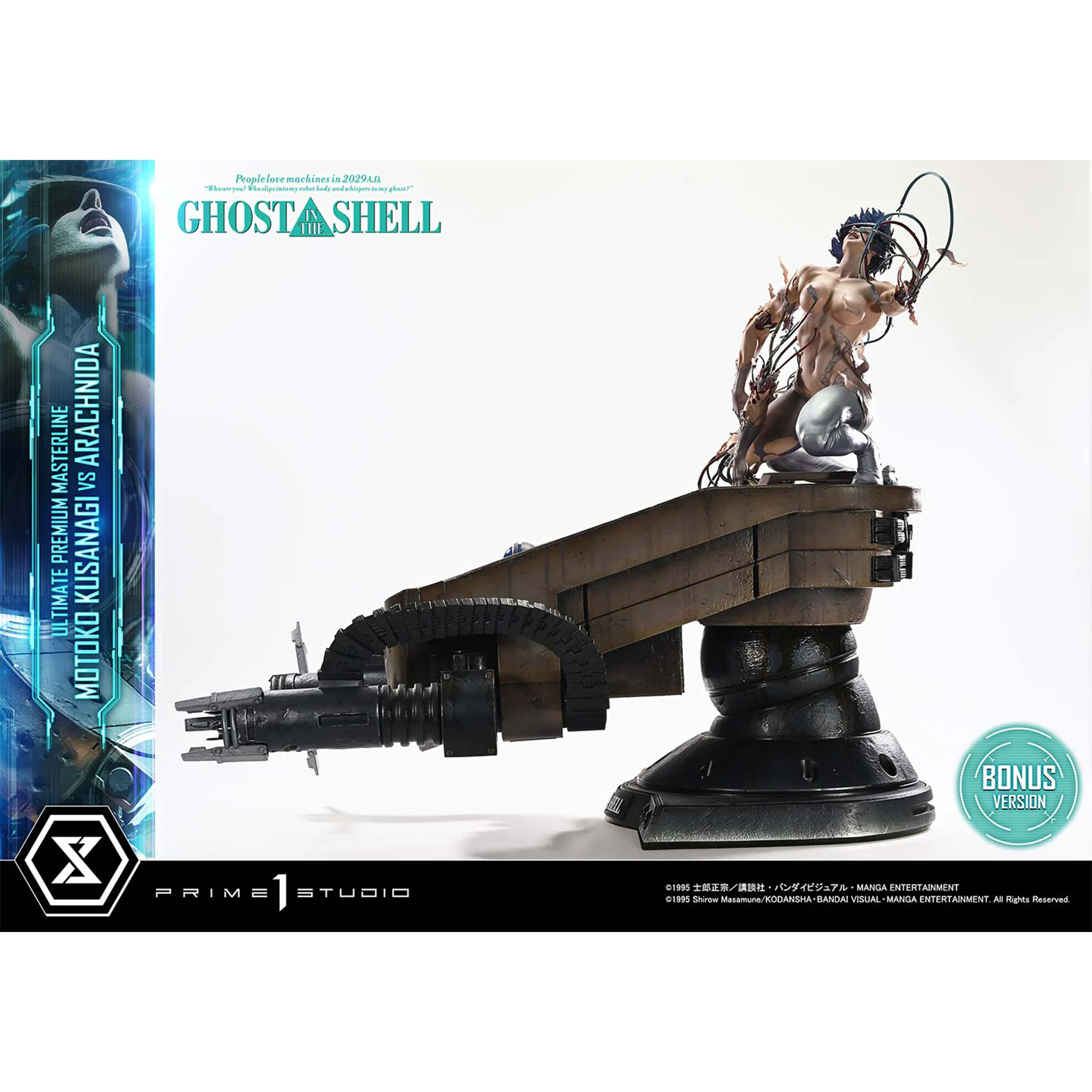 Ultimate Premium Masterline Ghost in the Shell Motoko Kusanagi VS Arachnida (Bonus Version) Pre-Order Downpayment - Image 11
