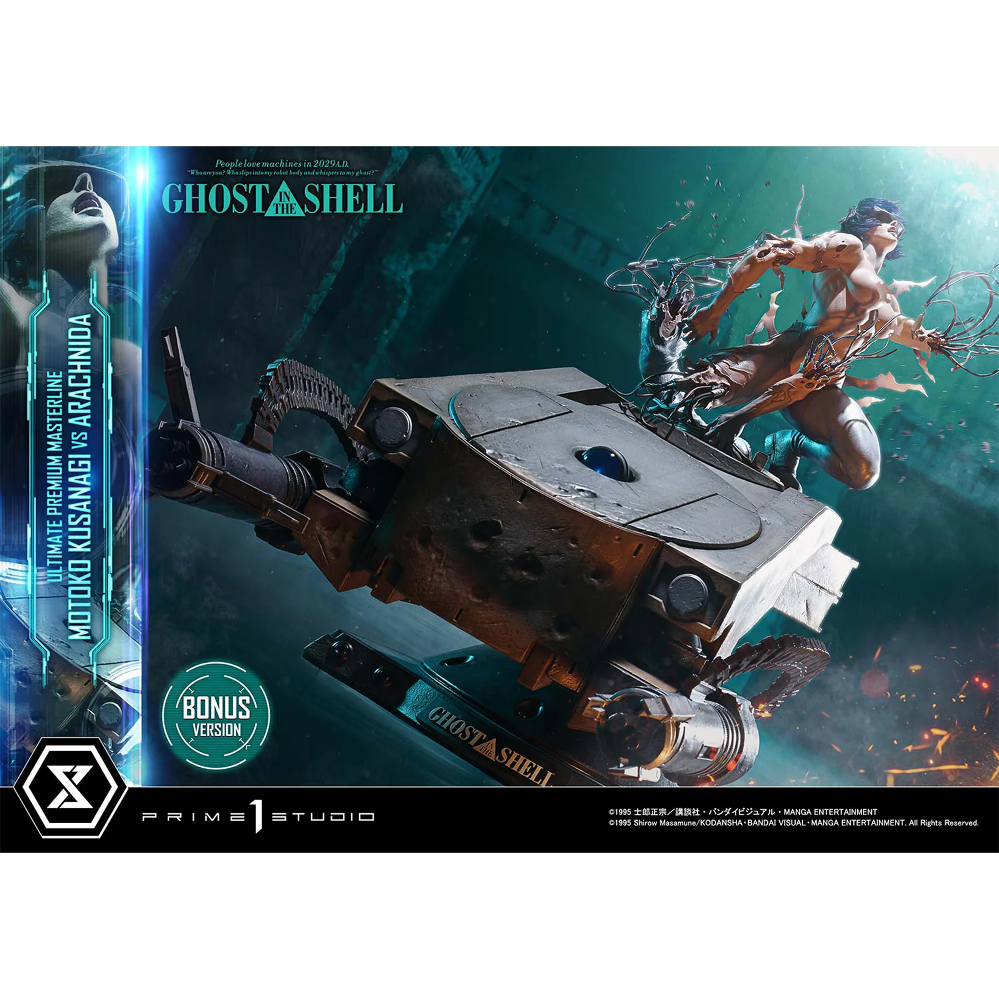 Ultimate Premium Masterline Ghost in the Shell Motoko Kusanagi VS Arachnida (Bonus Version) Pre-Order Downpayment - Image 13