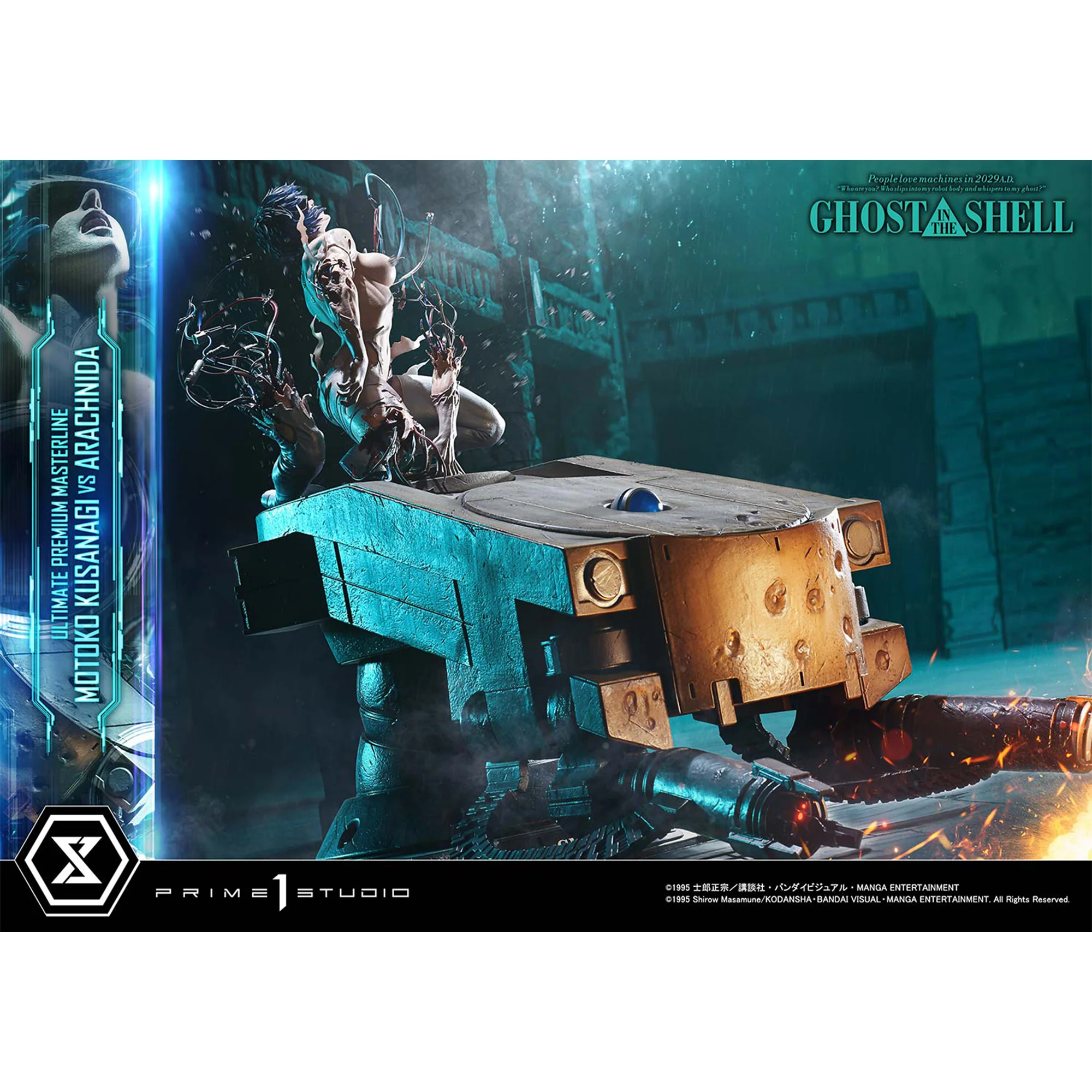 Ultimate Premium Masterline Ghost in the Shell Motoko Kusanagi VS Arachnida (Regular Version) Pre-Order Downpayment - Image 6