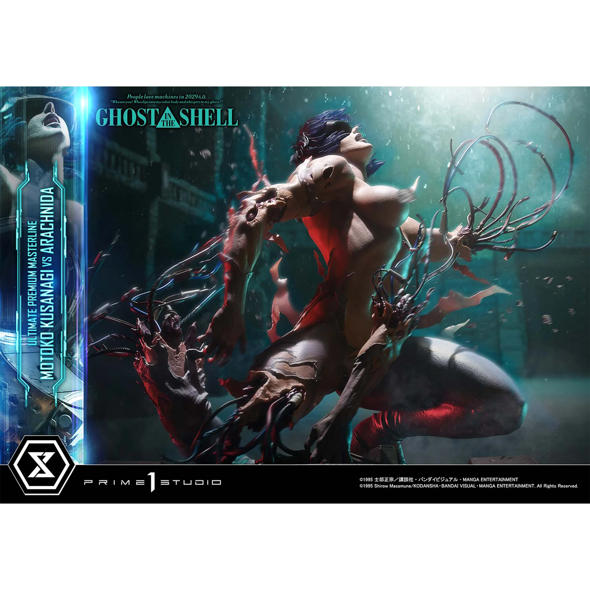 Ultimate Premium Masterline Ghost in the Shell Motoko Kusanagi VS Arachnida (Regular Version) Pre-Order Downpayment - Image 7