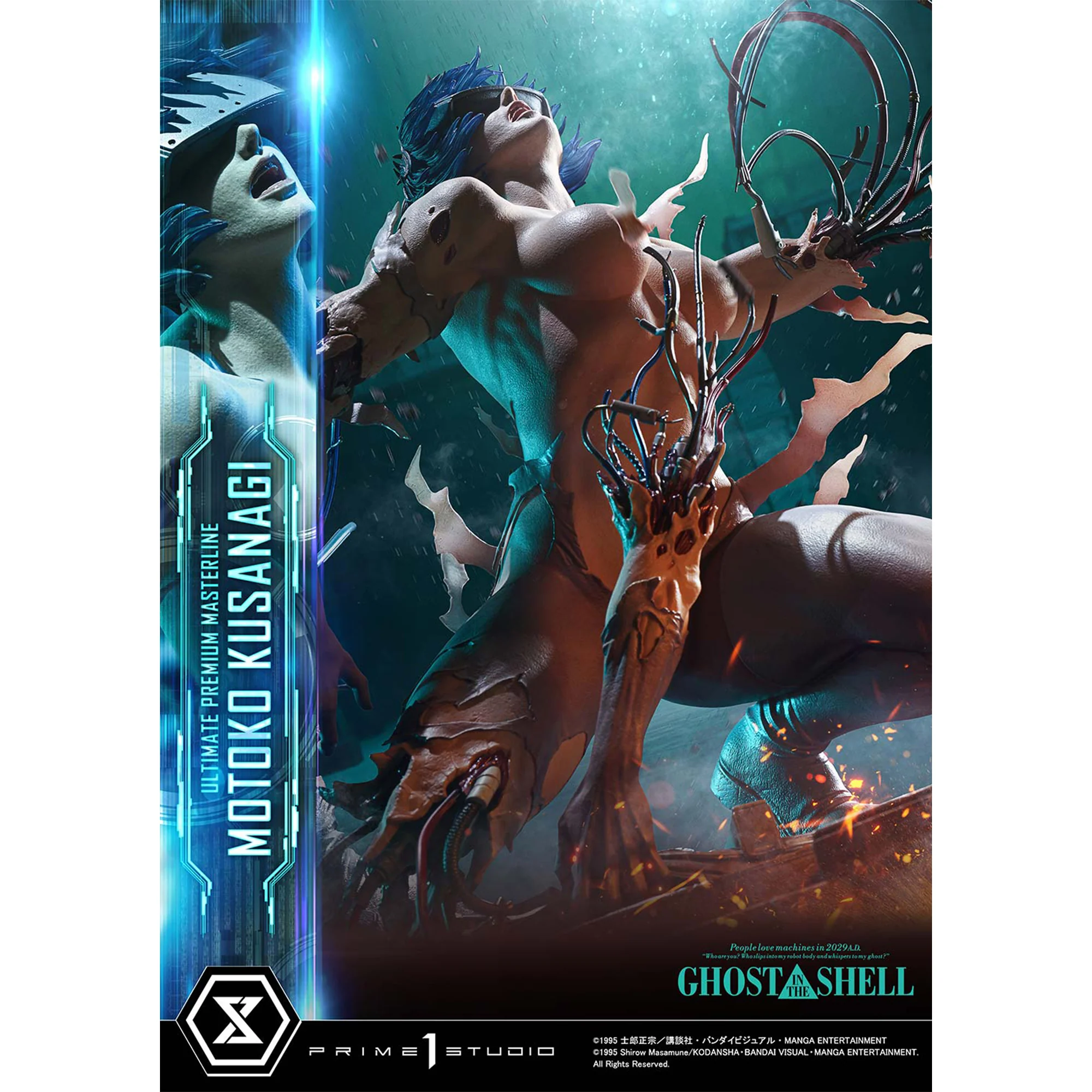 Ultimate Premium Masterline Ghost in the Shell Motoko Kusanagi VS Arachnida (Regular Version) Pre-Order Downpayment - Image 22