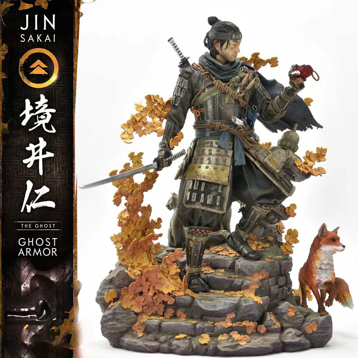 Ultimate Premium Masterline Ghost of Tsushima Jin Sakai, The Ghost - Ghost Armor (Deluxe Version) Pre-Order Downpayment - Image 47