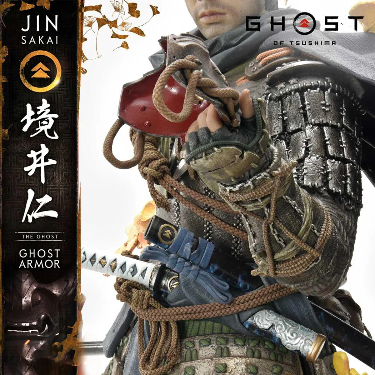 Ultimate Premium Masterline Ghost of Tsushima Jin Sakai, The Ghost - Ghost Armor (Deluxe Version) Pre-Order Downpayment - Image 50