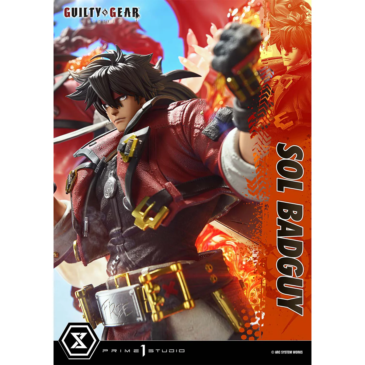 Ultimate Premium Masterline Guilty Gear Strive - Sol Badguy (Bonus Version) Pre-Order Downpayment - Image 46