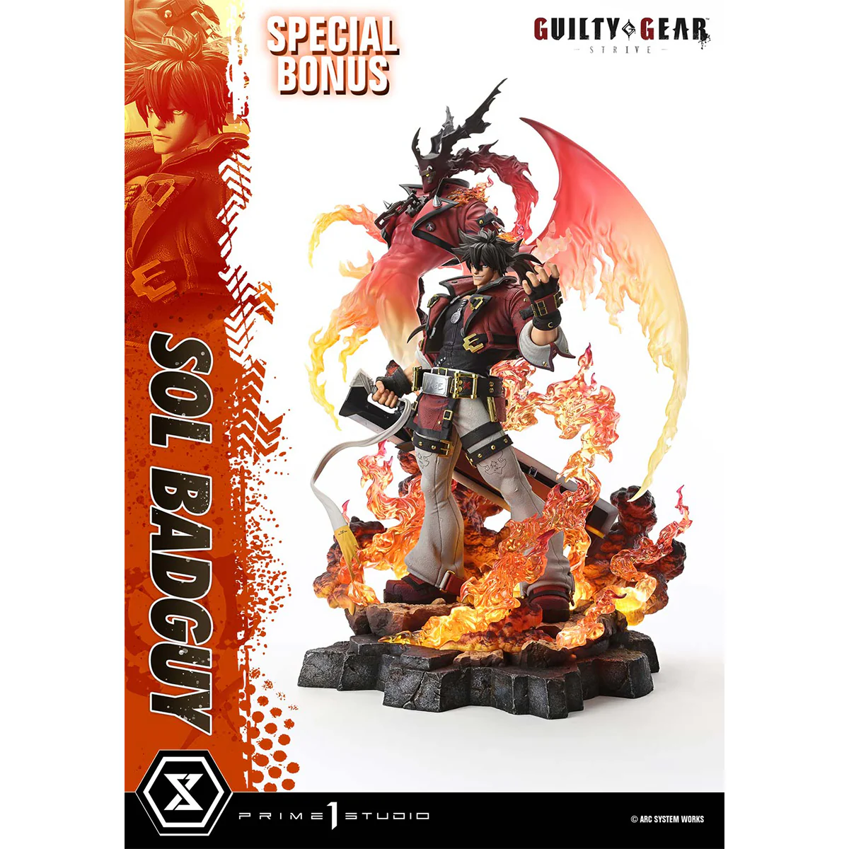 Ultimate Premium Masterline Guilty Gear Strive - Sol Badguy (Bonus Version) Pre-Order Downpayment - Image 6