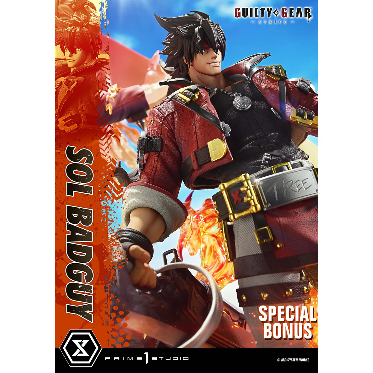 Ultimate Premium Masterline Guilty Gear Strive - Sol Badguy (Bonus Version) Pre-Order Downpayment - Image 8