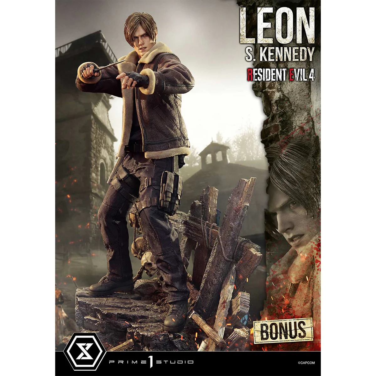 Ultimate Premium Masterline Resident Evil 4 Leon S. Kennedy (Bonus version) Pre-Order Downpayment - Image 36