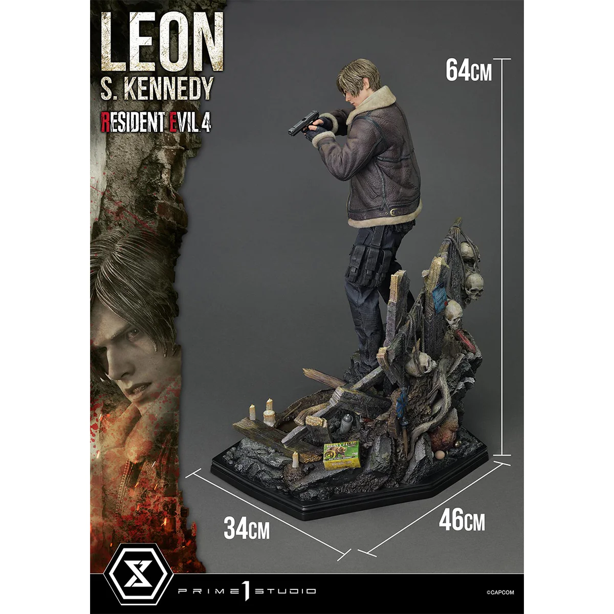 Ultimate Premium Masterline Resident Evil 4 Leon S. Kennedy (Regular Version) Pre-Order Downpayment - Image 32