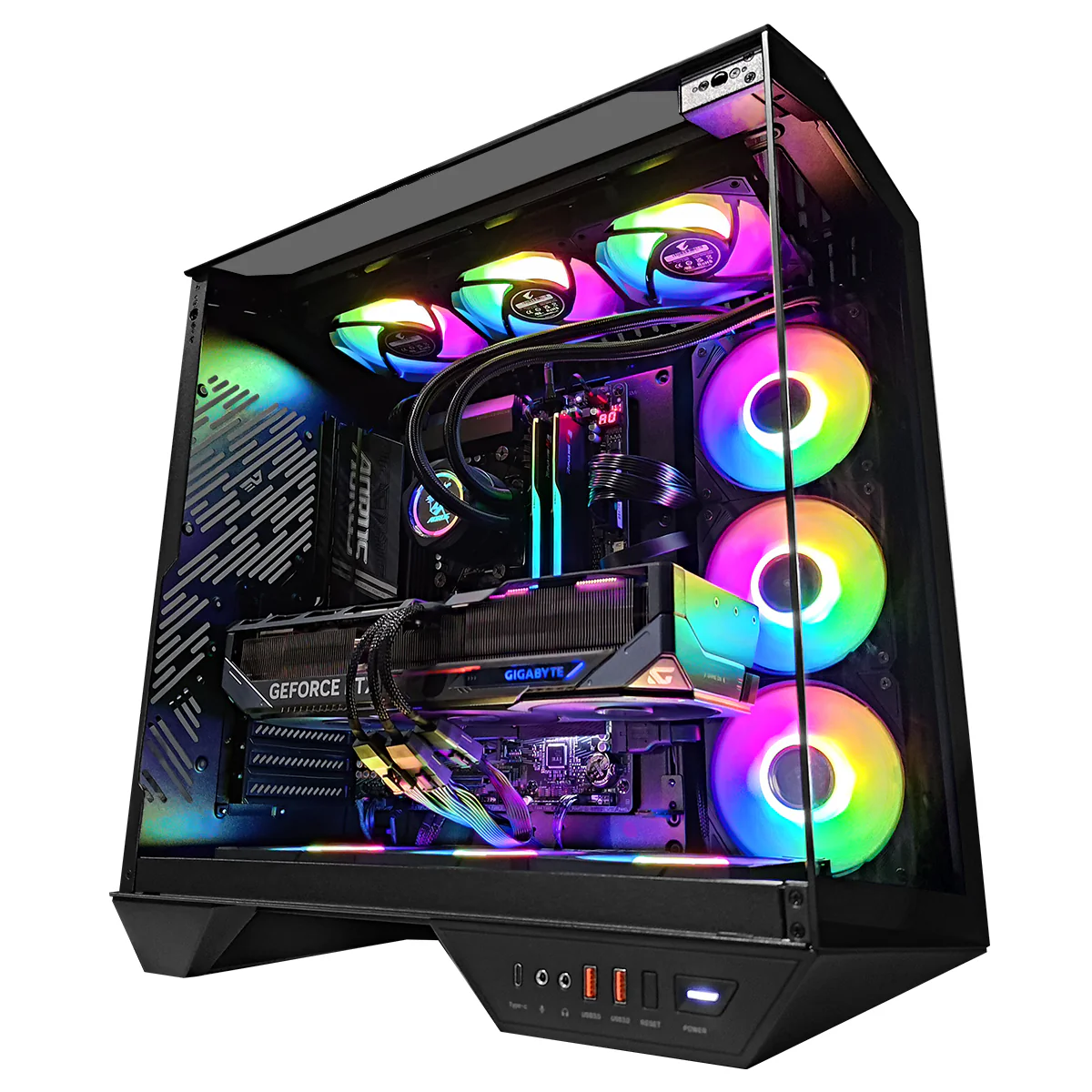 Ultra Arcee DY470 Black Desktop Gaming PC | AMD Ryzen 7 7800X3D | 64GB RAM | 2TB SSD | RTX 5070 TI | Windows 11 Pro - Image 11