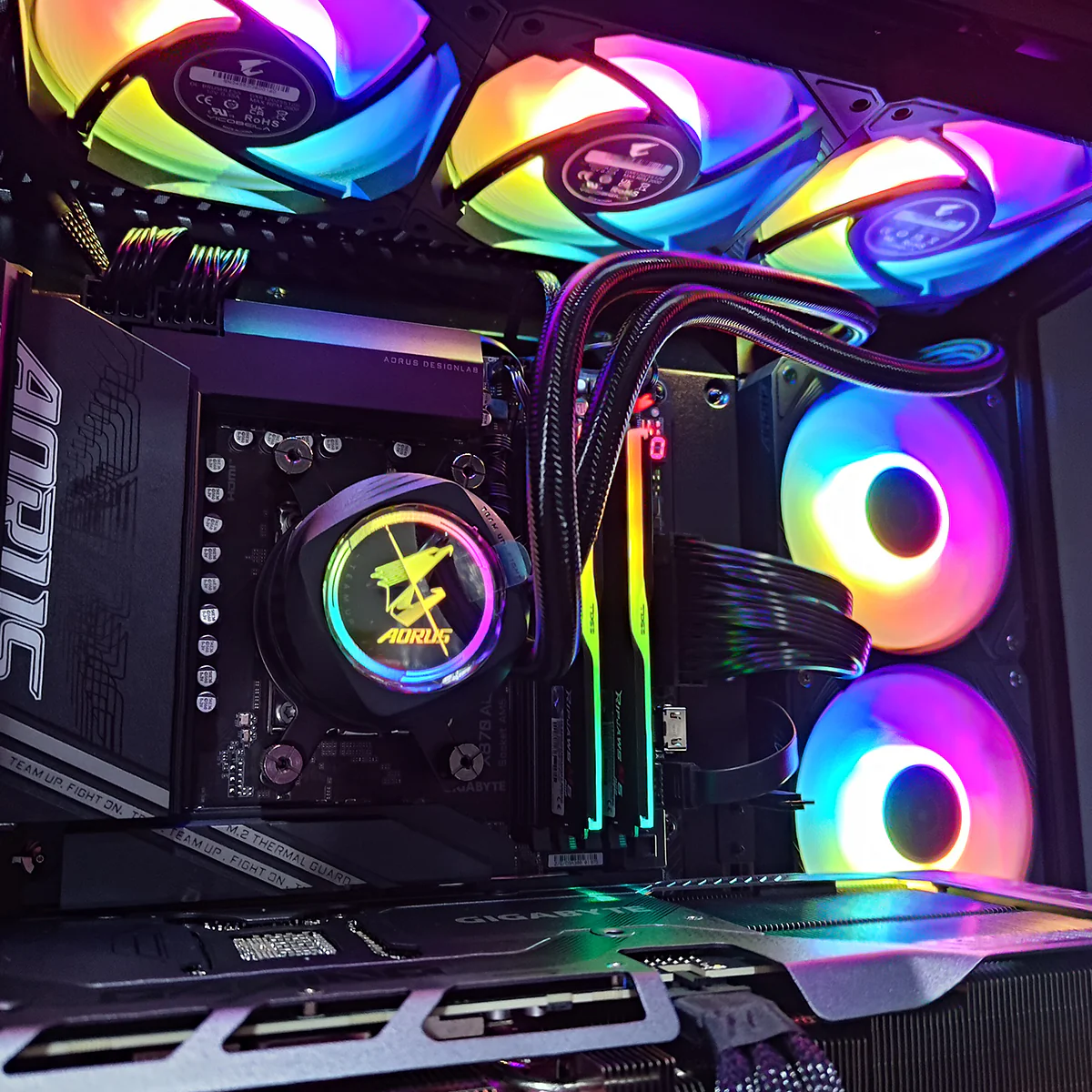 Ultra Arcee DY470 Black Desktop Gaming PC | AMD Ryzen 7 7800X3D | 64GB RAM | 2TB SSD | RTX 5070 TI | Windows 11 Pro - Image 3