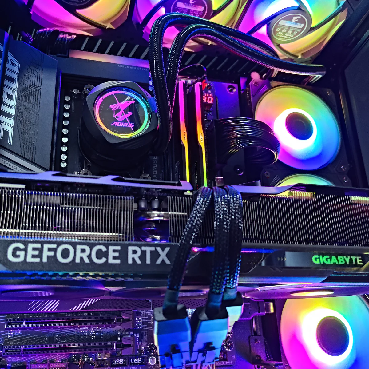Ultra Arcee DY470 Black Desktop Gaming PC | AMD Ryzen 7 7800X3D | 64GB RAM | 2TB SSD | RTX 5070 TI | Windows 11 Pro - Image 4