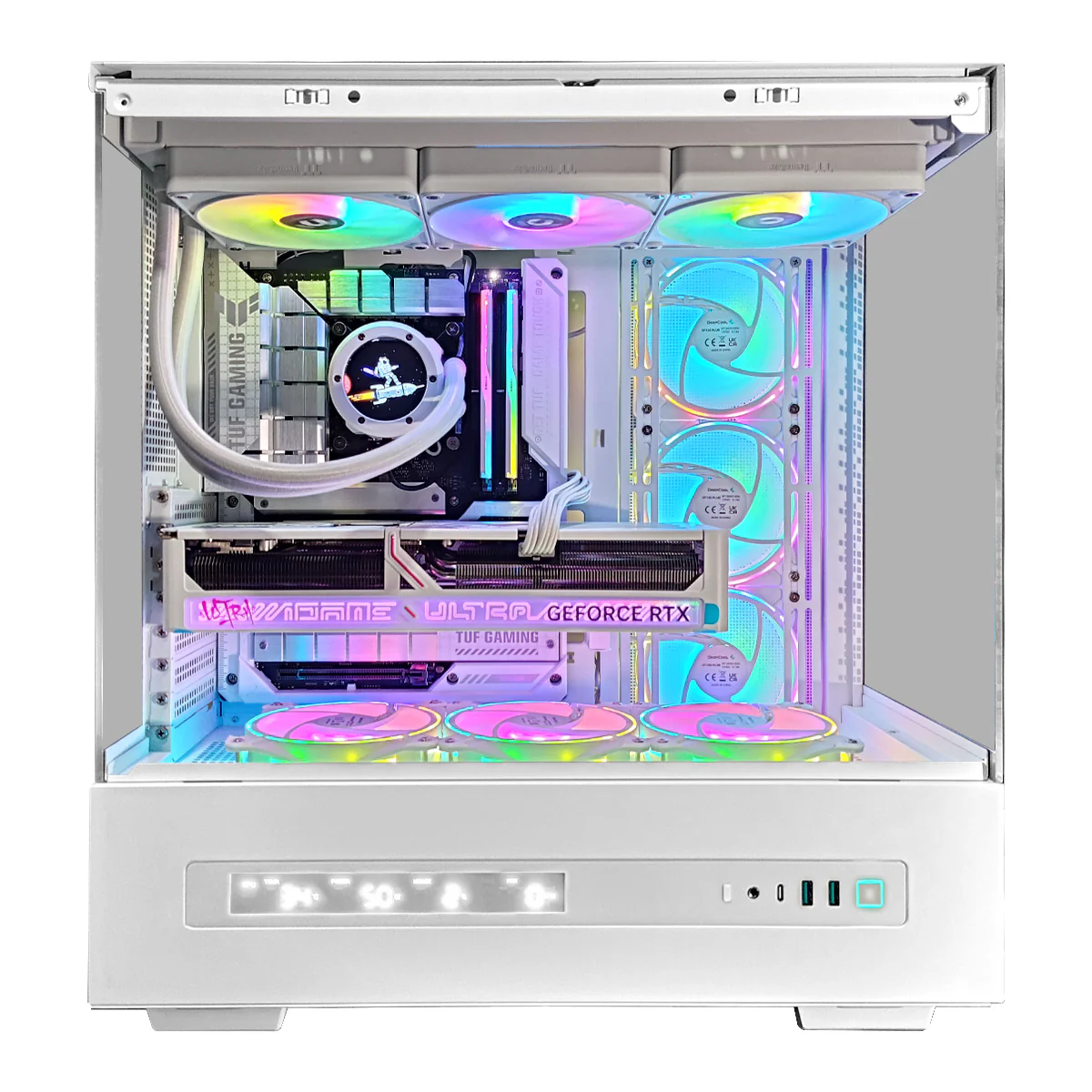 Ultra CH690 White Desktop Gaming PC | Intel i9 14900K | 64GB RAM | 2TB SSD | RTX 5080 | Windows 11 Pro - Image 2