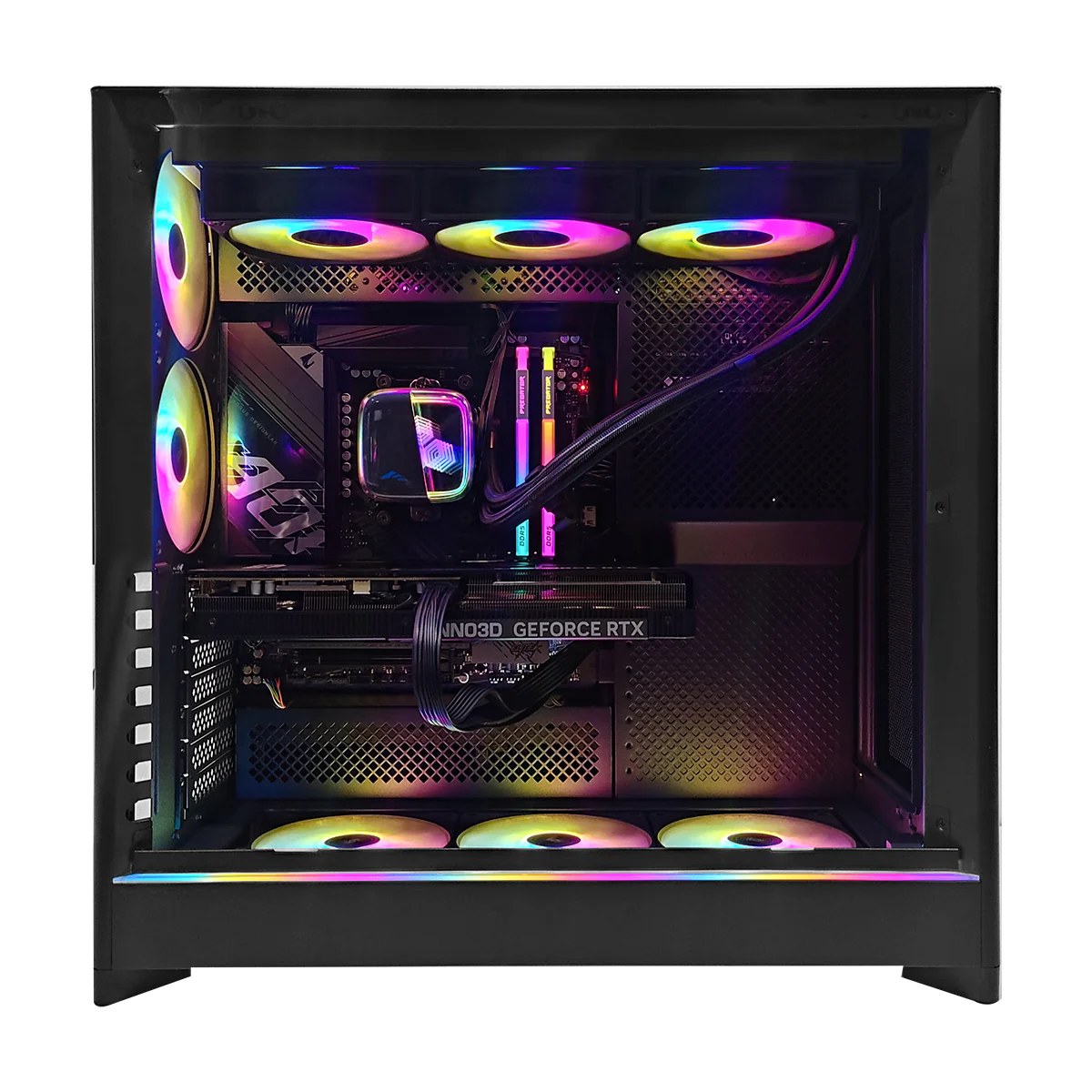 Ultra HS01 Pro Black Desktop Gaming PC | AMD Ryzen 7 9800X3D | 32GB (2x16GB) RAM | 2TB SSD | RTX 5070 Ti | Windows 11 Pro - Image 2