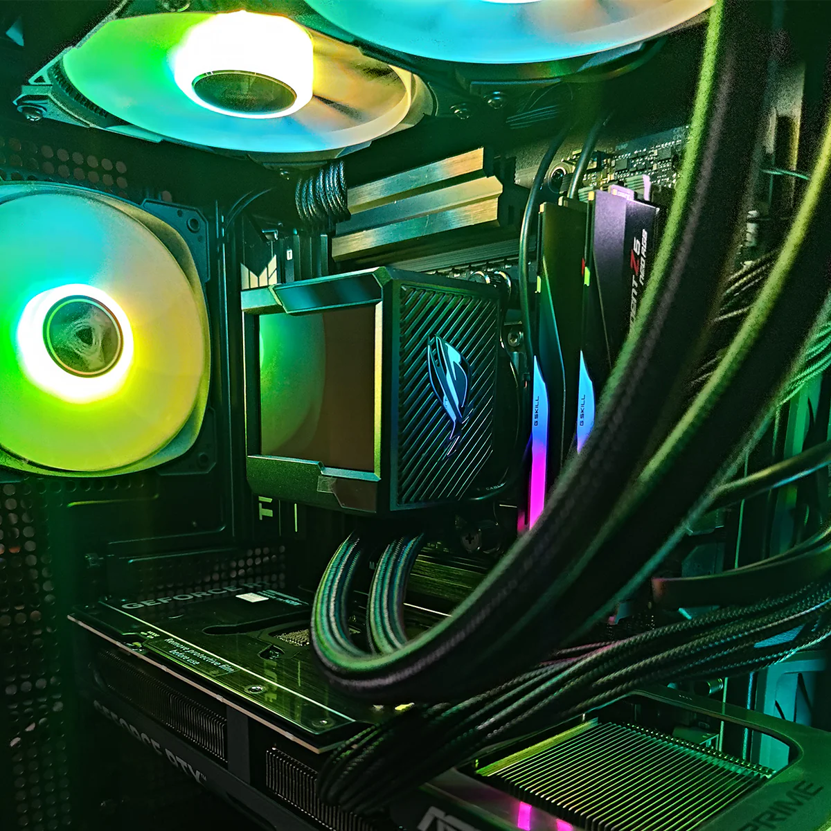 Ultra King 65 Pro Black Desktop Gaming PC | Ryzen 7 7800X3D | 64 GB RAM | 2 TB SSD | RTX 5070 Ti | Windows 11 Pro - Image 3