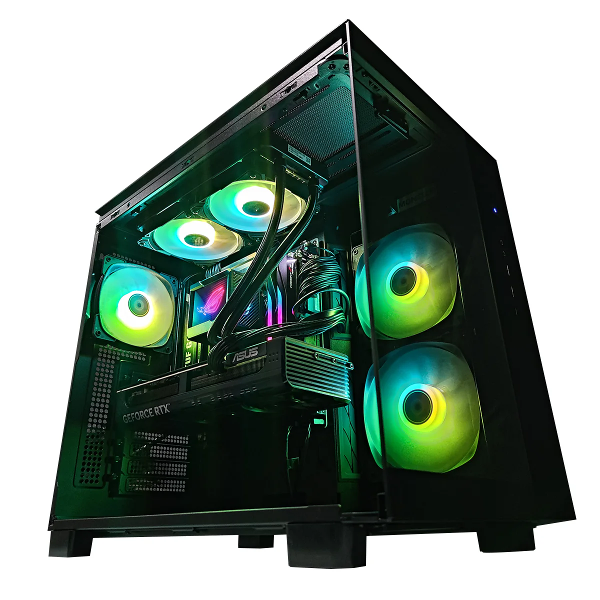 Ultra King 65 Pro Black Desktop Gaming PC | Ryzen 7 7800X3D | 64 GB RAM | 2 TB SSD | RTX 5070 Ti | Windows 11 Pro - Image 4