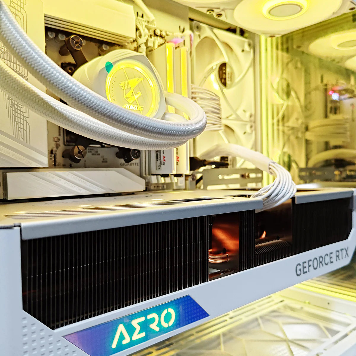 Ultra Magniumgear Neo Qube 2 White Desktop Gaming PC | AMD Ryzen 9 9900X | 64 GB RAM | 2 TB SSD | RTX 4080 Super | Windows 11 Pro - Image 4