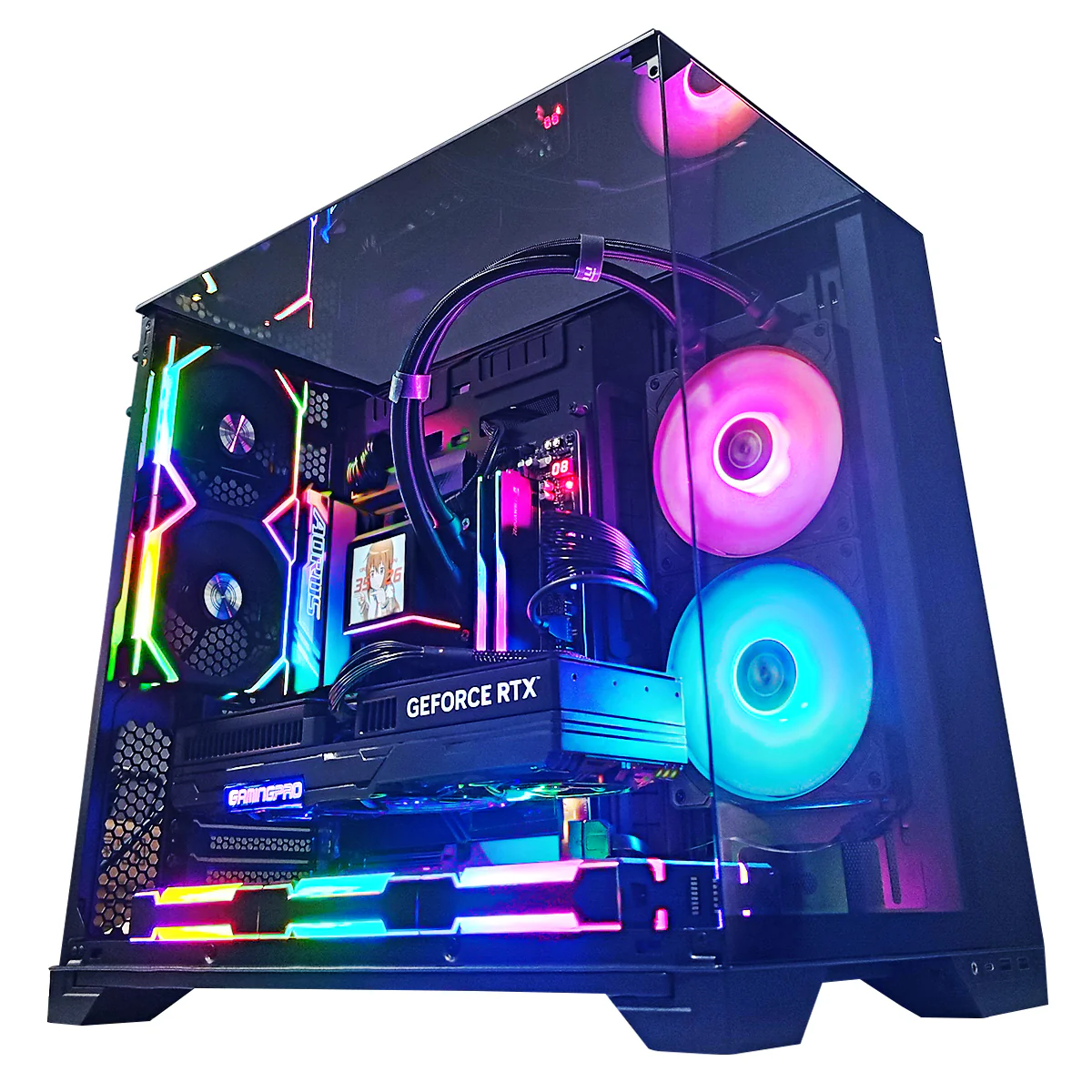 Ultra O11 Vision Black Desktop Gaming PC | AMD Ryzen 7 9800X3D | 64GB RAM | 4TB SSD | RTX 5080 | Windows 11 Pro - Image 11