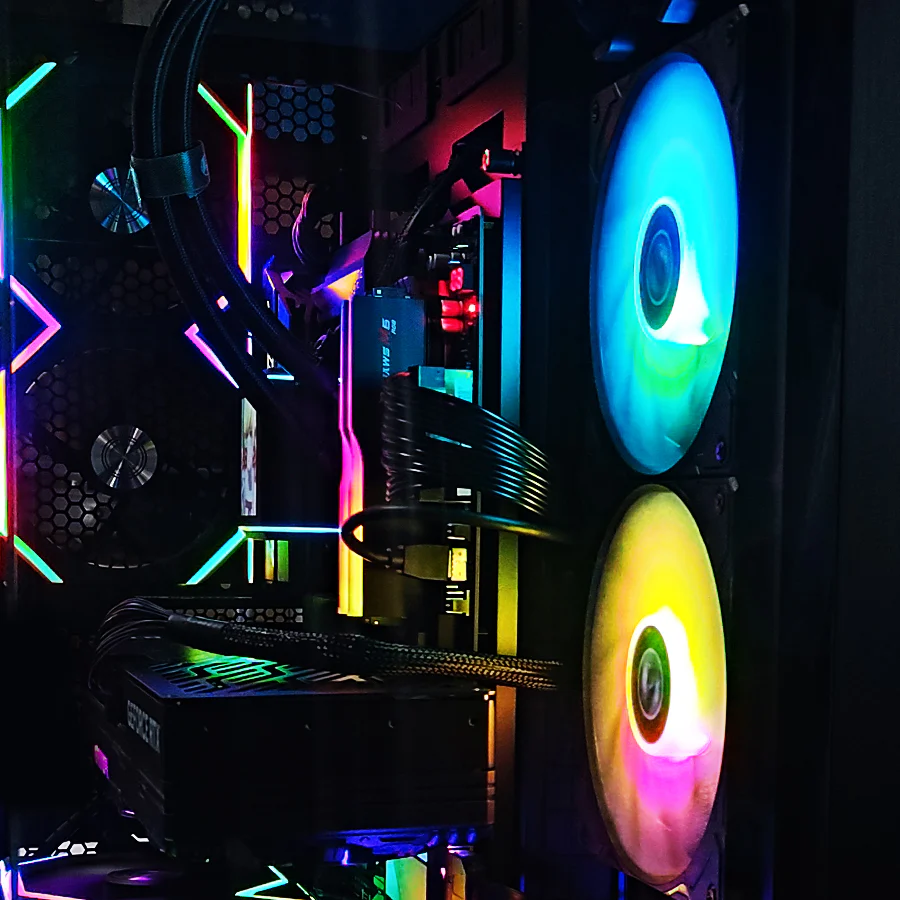 Ultra O11 Vision Black Desktop Gaming PC | AMD Ryzen 7 9800X3D | 64GB RAM | 4TB SSD | RTX 5080 | Windows 11 Pro - Image 3