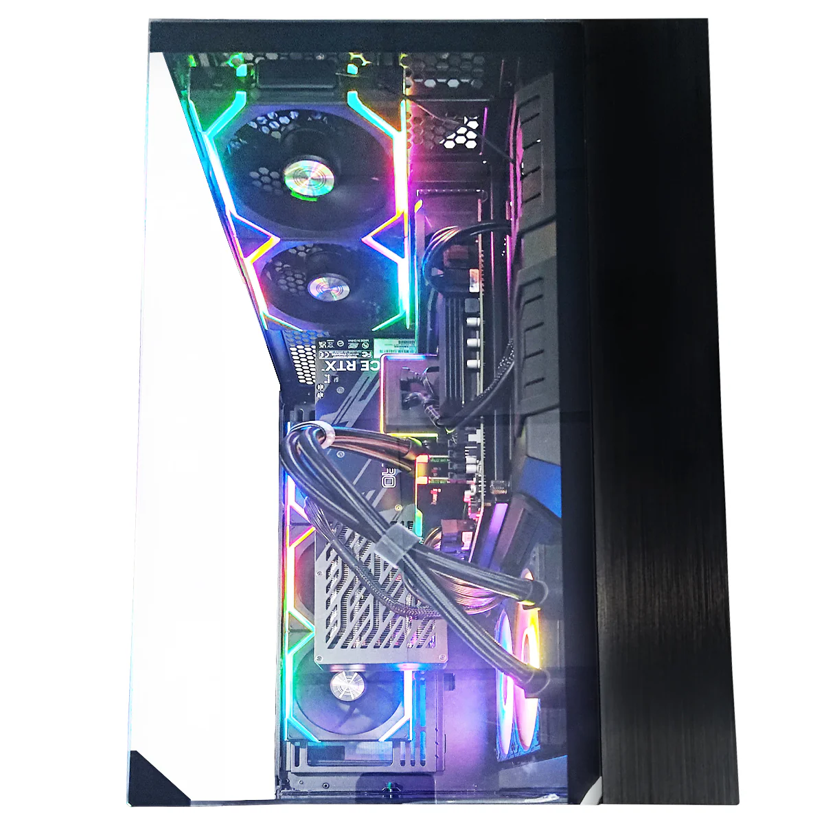 Ultra O11 Vision Black Desktop Gaming PC | AMD Ryzen 7 9800X3D | 64GB RAM | 4TB SSD | RTX 5080 | Windows 11 Pro - Image 9