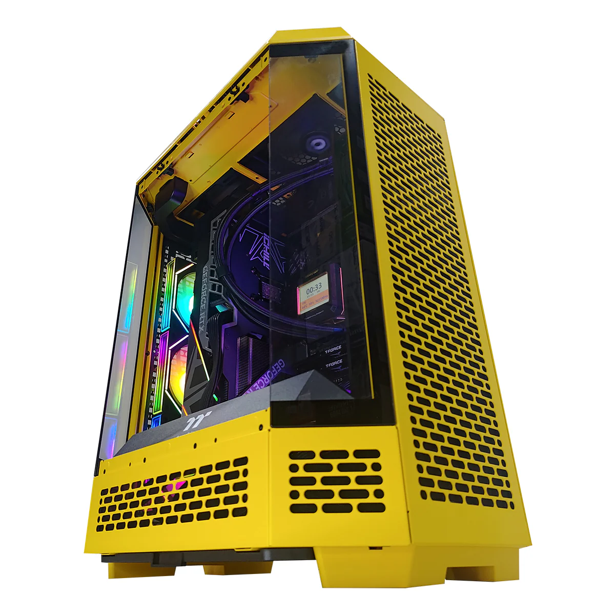 Ultra The Tower 600 Yellow Desktop Gaming PC | AMD Ryzen 7 9800X3D | 32GB RAM | 1TB SSD | RTX 5080 | Windows 11 Pro - Image 10