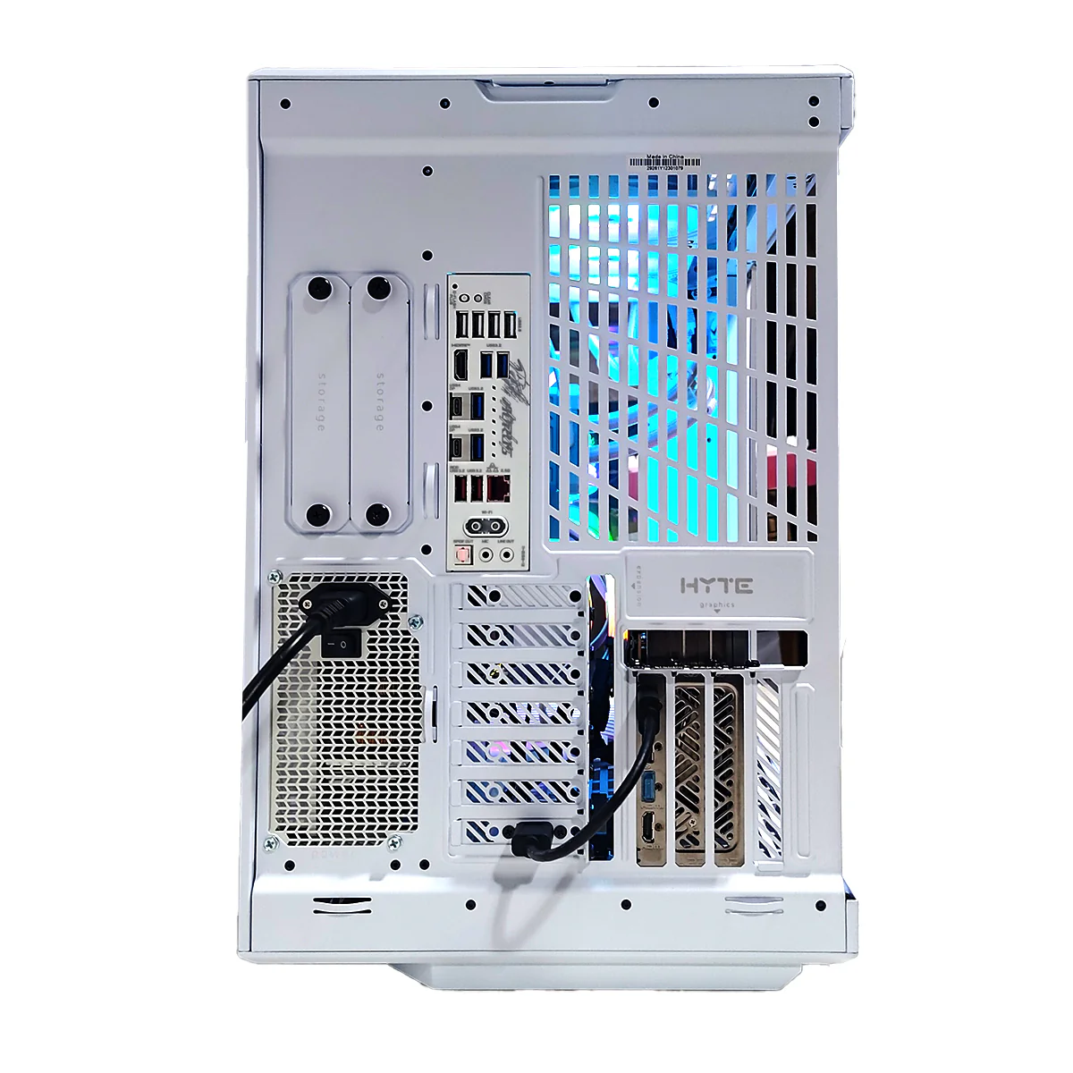 Ultra Y70 Snow White Desktop Gaming PC | AMD Ryzen 7 9800X3D  | 32GB (2X16GB) RAM | 2TB SSD| RX 9070 XT| Windows 11 Pro - Image 8