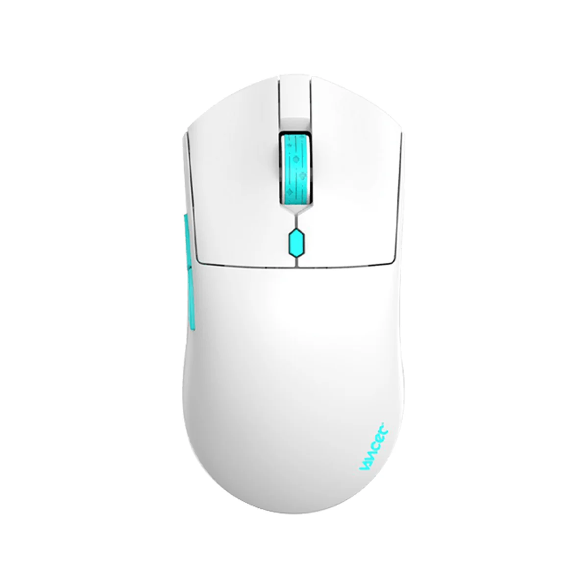 Vancer Gemini Castor Wireless Gaming Mouse (White) - Image 3