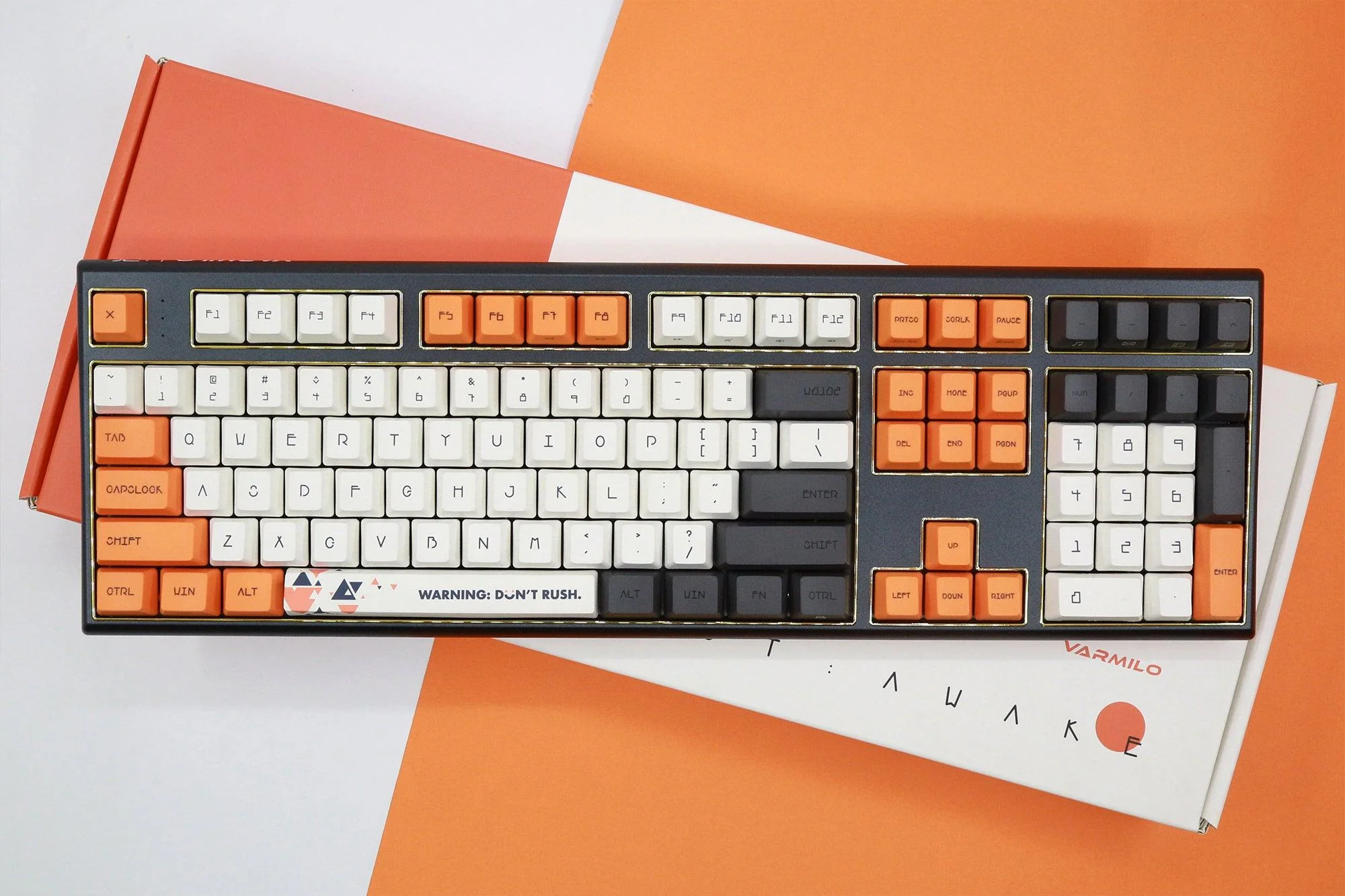 Varmilo VBM108 Bot Awake Mechanical Keyboard (Varmilo EC Rose V2) (A01A004B0A4A01A006) - Image 3
