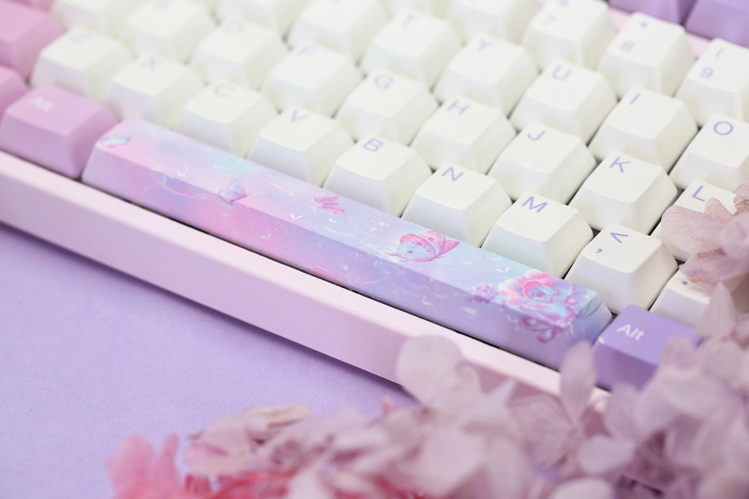 Varmilo VEM108 Dreams On Board Mechanical Keyboard (Varmilo EC Rose V2) (A36A030B0A3A01A028) - Image 6