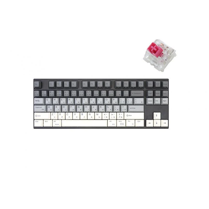 Varmilo VEM87 Yakumo Mechanical Keyboard (Varmilo EC Rose V2) (A33A007B0A3A04A008)