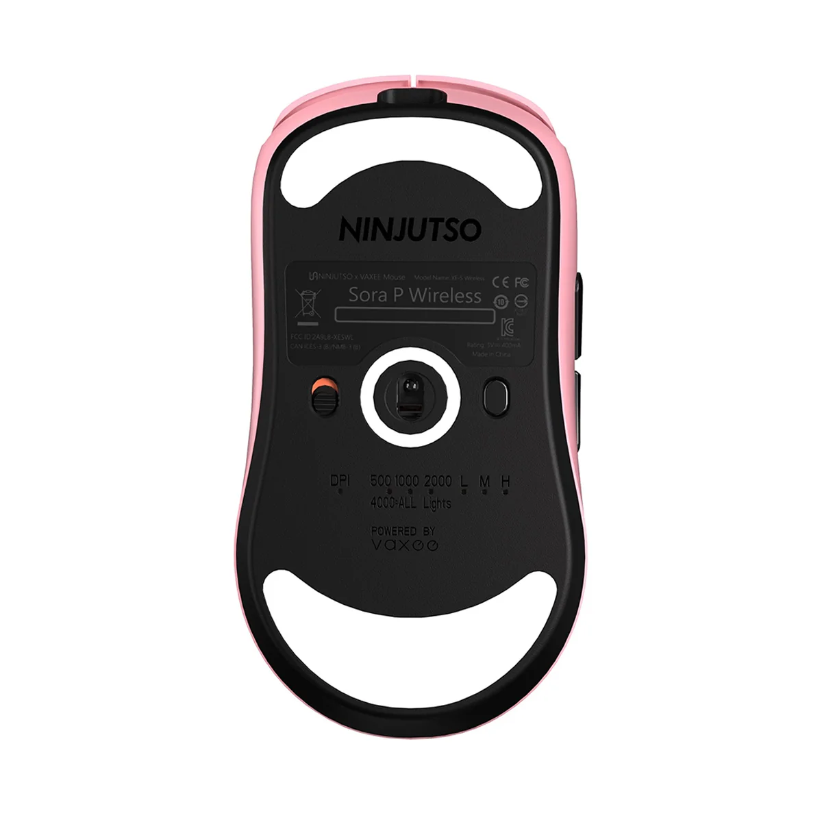 Vaxee x Ninjutso Sora 4K Wireless Mouse (Black, Blue, Pink, Orange, Red) - Image 13