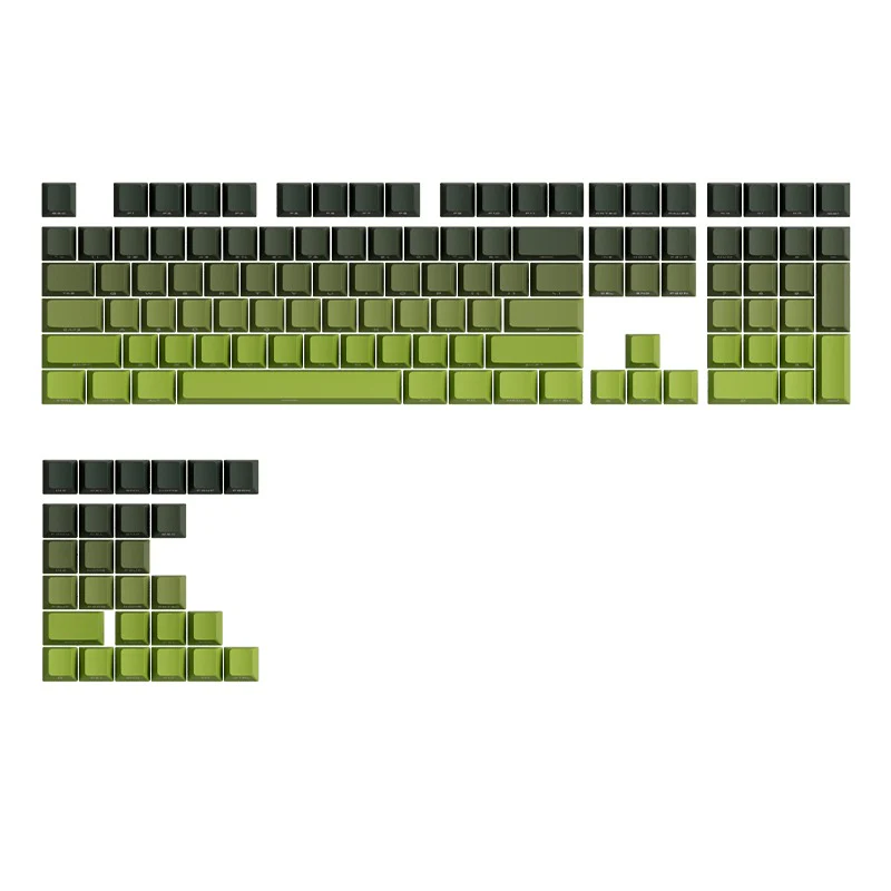 Veekos Keycap Set Cherry Profile 135 Keys (Blue Gradient, Black Gradient, Iris Gradient, Purple Gradient, Blaze Gradient, Forest Gradient, Rose Latte Gradient, Black & Pink Gradient) - Image 30