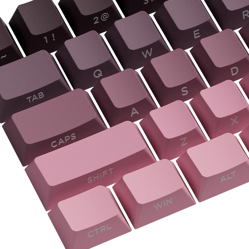 Veekos Keycap Set Cherry Profile 135 Keys (Blue Gradient, Black Gradient, Iris Gradient, Purple Gradient, Blaze Gradient, Forest Gradient, Rose Latte Gradient, Black & Pink Gradient) - Image 36