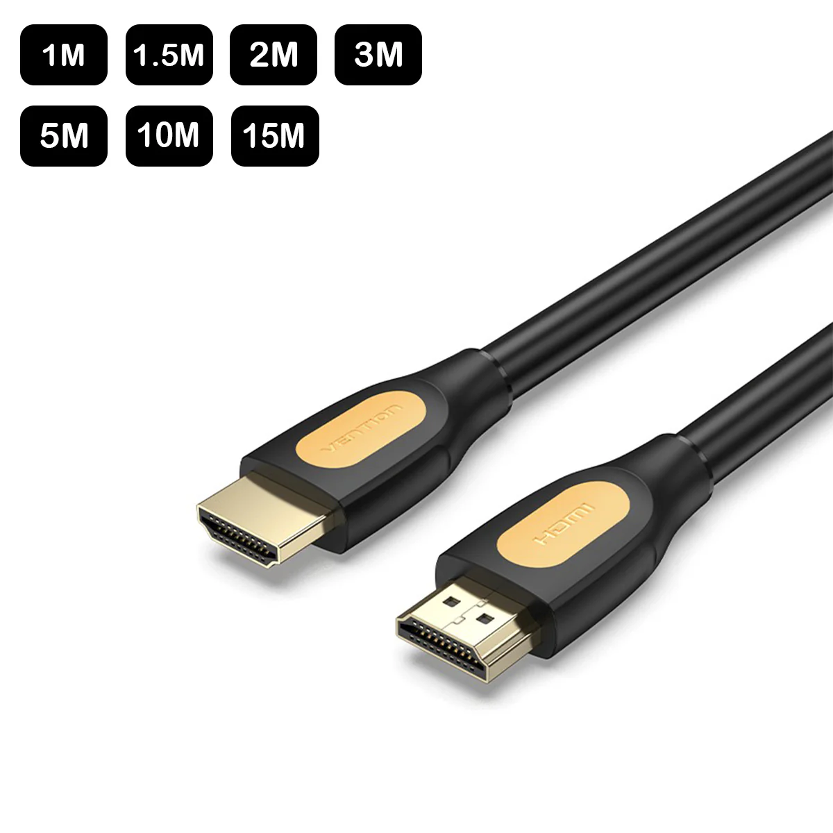 Vention HDMI Cable - (1M, 1.5M, 2M, 3M, 5M, 10M, 15M) (ALIBF, ALIBG, ALIBH, ALIBI, ALIBJ, ALIBL, ALIBN)