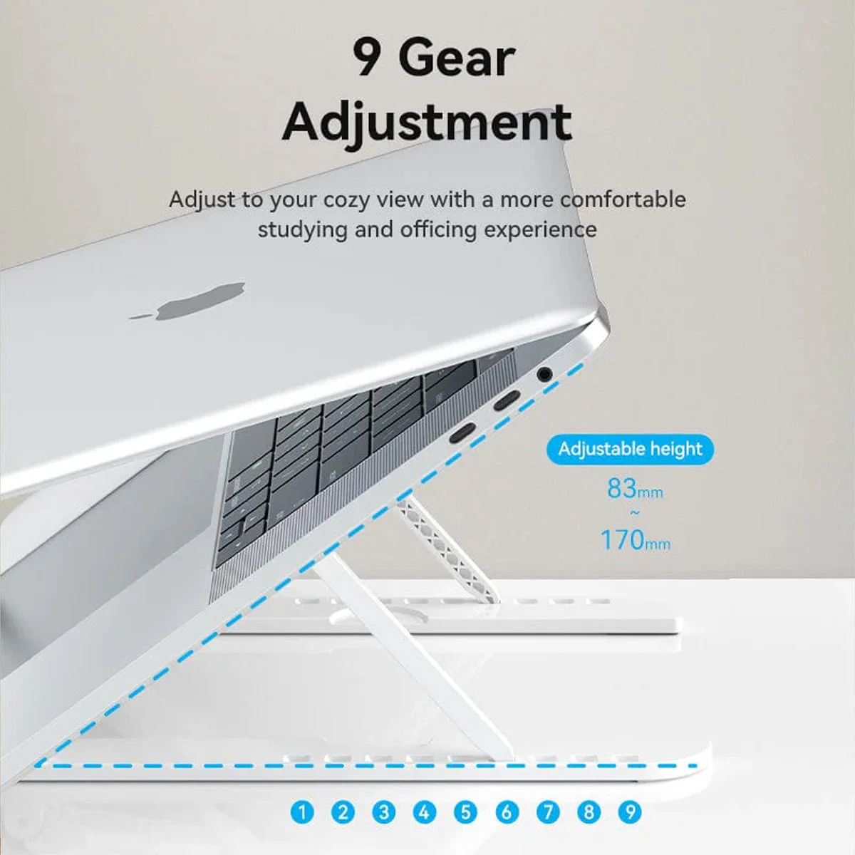 Vention Laptop Stand (White) (KDNW0) - Image 6