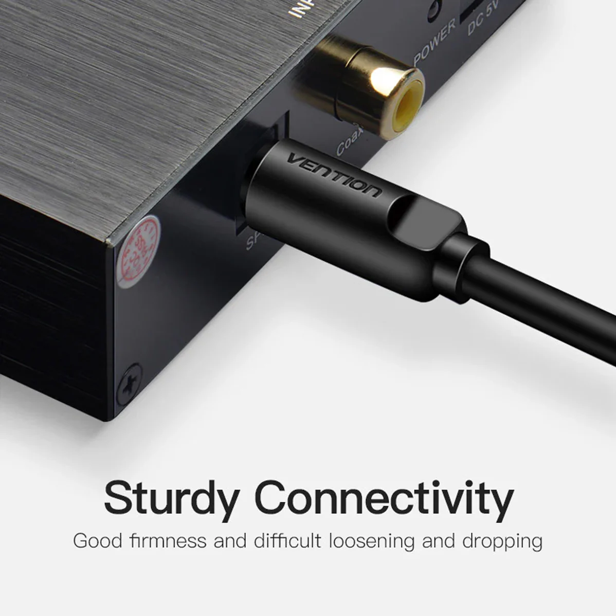 Vention Optical Fiber Audio Cable - (1.5M, 3M, 5M) (BAEBG, BAEBI, BAEBJ) - Image 3