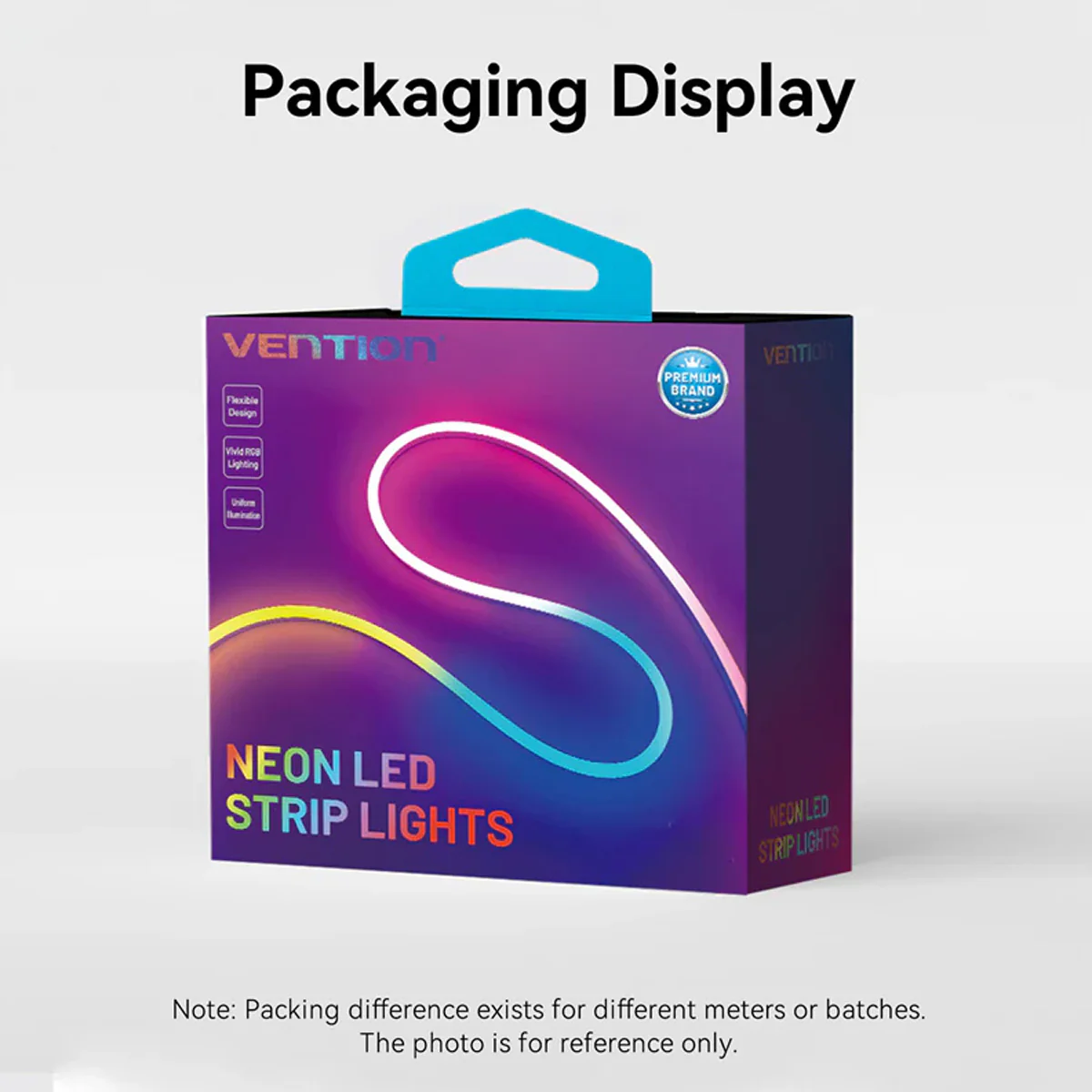 Vention Silicone Neon LED Strip Lights with IR Remote & USB 5V Power Supply - 1M, 2M  (PAEWF, PAEWH) - Image 13