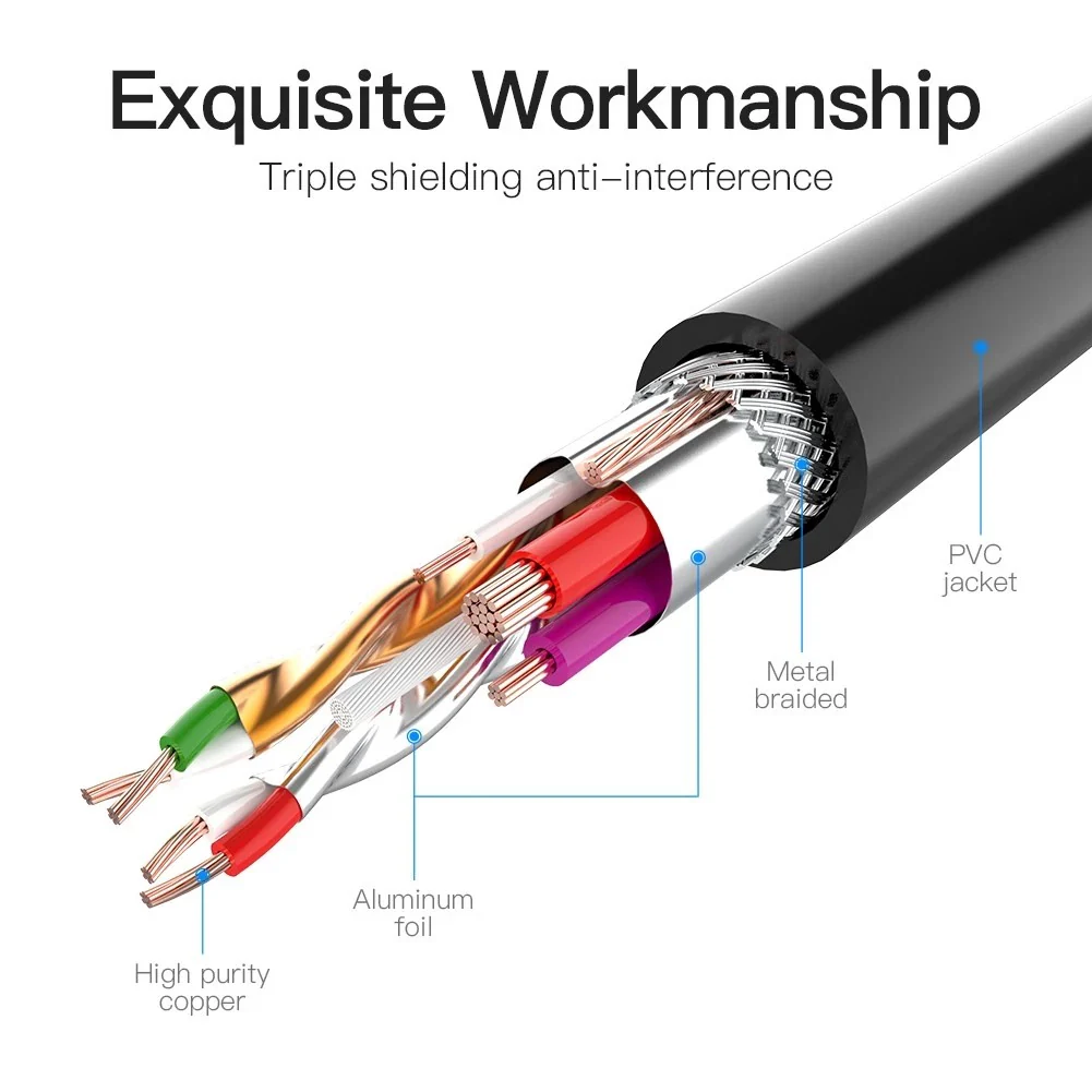 Vention USB 3.0 Extension Cable - (1M, 1.5M, 2M, 3M)  (VAS-A45-B100, VAS-A45-B150, VAS-A45-B200, VAS-A45-B300) - Image 4