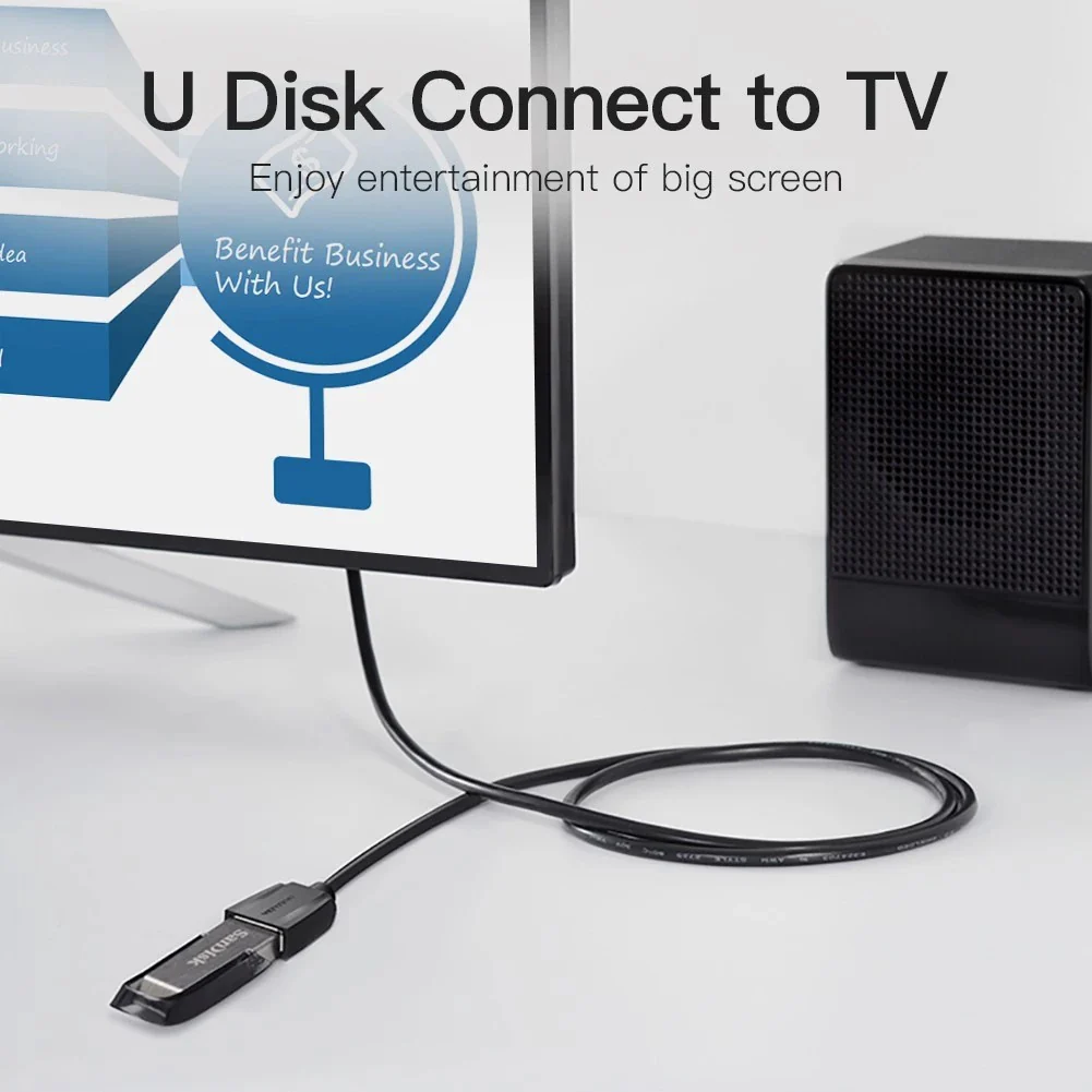 Vention USB 3.0 Extension Cable - (1M, 1.5M, 2M, 3M)  (VAS-A45-B100, VAS-A45-B150, VAS-A45-B200, VAS-A45-B300) - Image 6