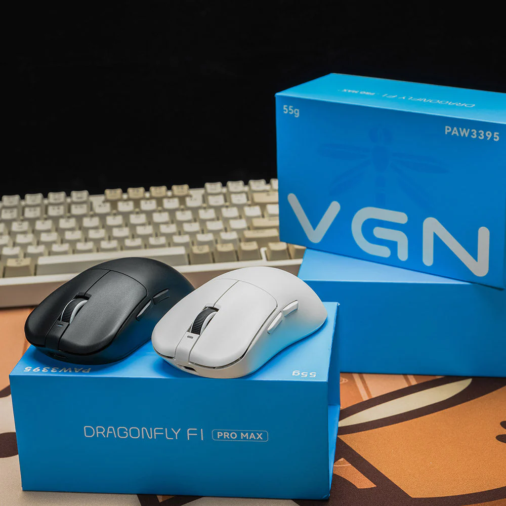 VGN Dragonfly F1 Pro Max Wireless Gaming Mouse (Black) - Image 8
